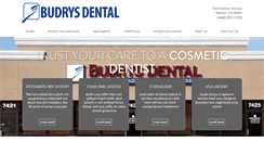 Desktop Screenshot of budrysdental.com